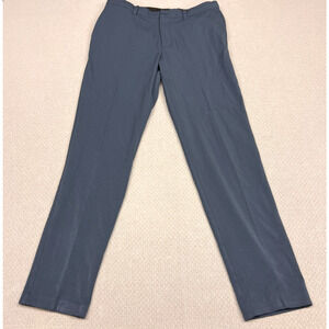 Quince Pants Mens 32x32 Blue Performance Drawstring Chino Stretch Athleisure